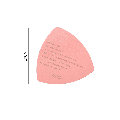 ピンク-三角形